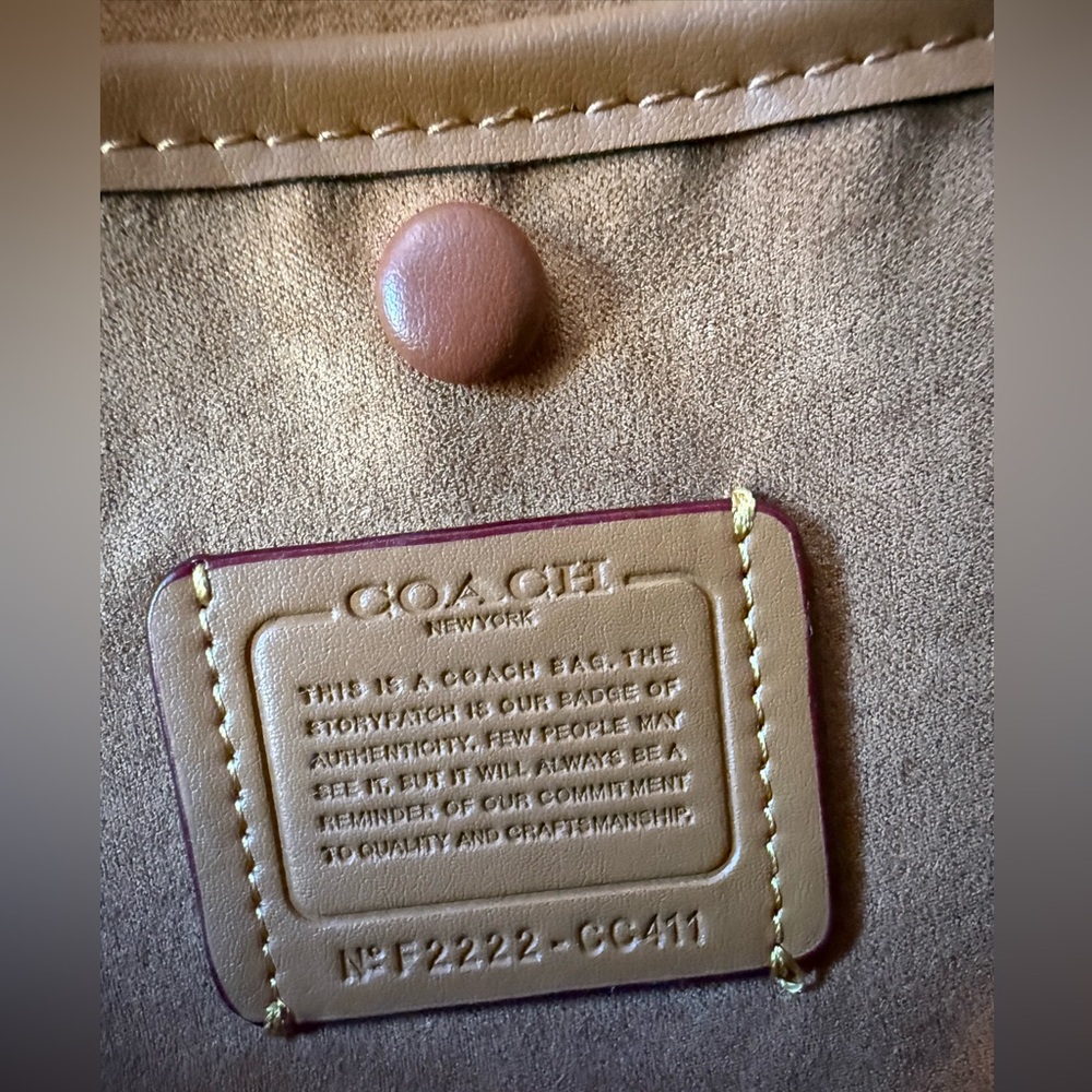 Coach Black Satchel Bag - Picture 7 of 11